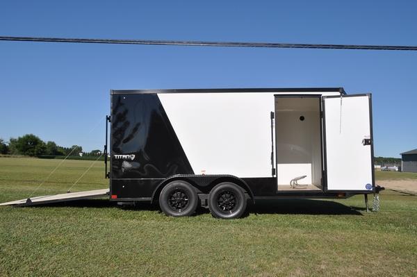 Motorcycle Trailers New And Used Snowmobile Atv Trailers Utv Trailers Utility Trailers Dump Trailers Car Haulers For Sale By Dealer In Michigan