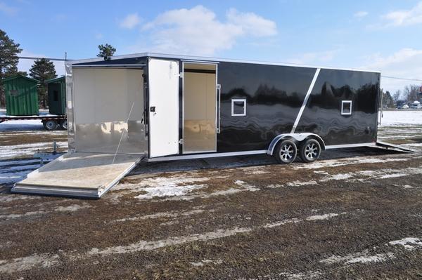 2020 Haul-it 7.5 x 29 7ft Tall All Aluminum Snowmobile For SaleTrailer 2020 Haul-it 7.5 x 29 7ft Tall All Aluminum Snowmobile For SaleTrailer