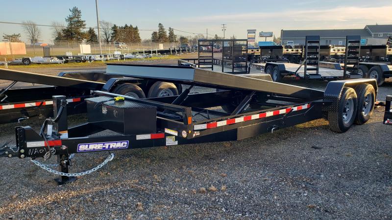 2022 Sure-Trac 7x22 Tilt Bed Equipment Trailer For Sale. 2022 Sure-Trac 7x22 Tilt Bed Equipment Trailer For Sale.