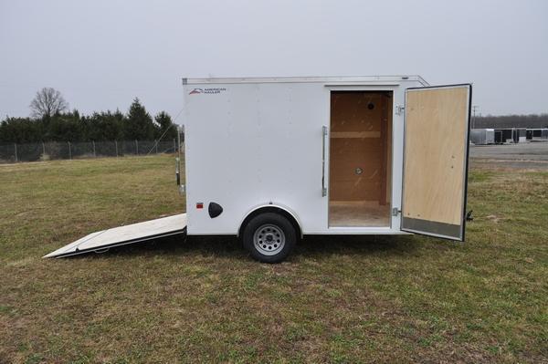 2021 American Hauler 6 x 10 Wedge Nose Enclosed Cargo Trailer For Sale 2021 American Hauler 6 x 10 Wedge Nose Enclosed Cargo Trailer For Sale