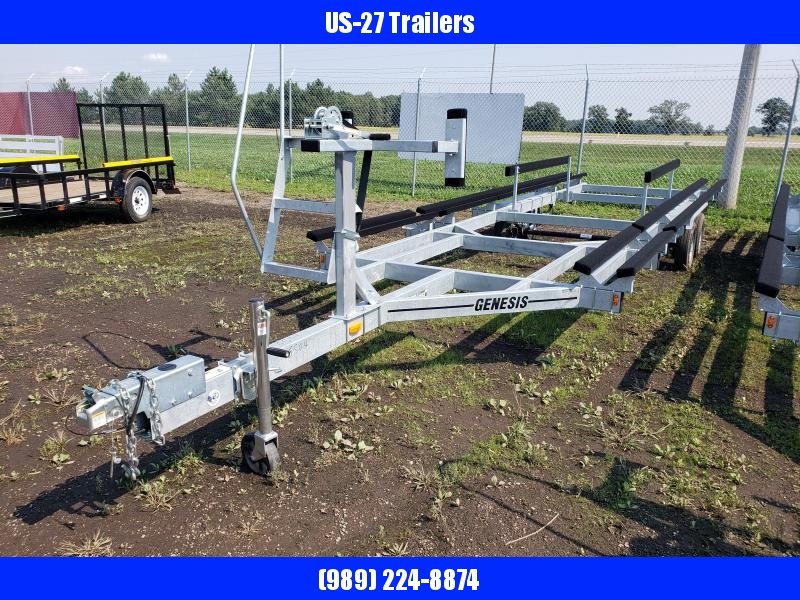 2021 Genesis 26ft Pontoon Boat For Sale. Boat Trailer 2021 Genesis 26ft Pontoon Boat For Sale. Boat Trailer