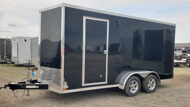 2022 Sure-Trac 7 x 16 Pro Series Enclosed Wedge Cargo Trailer  TA 7K For Sale.