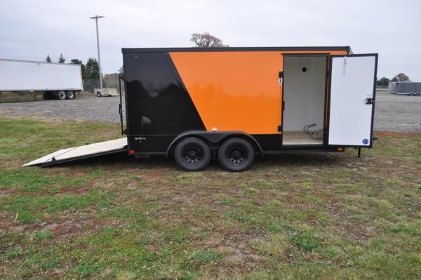 2021 Stealth Trailers 7 x 14 Low Profile Two Tone Enclosed Motorcycle Trailer For Sale 2021 Stealth Trailers 7 x 14 Low Profile Two Tone Enclosed Motorcycle Trailer For Sale