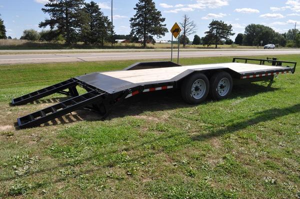 2019 Sure-Trac 101 x 22' Drive Over Fender Equipment Trailer For Sale 2019 Sure-Trac 101 x 22' Drive Over Fender Equipment Trailer For Sale