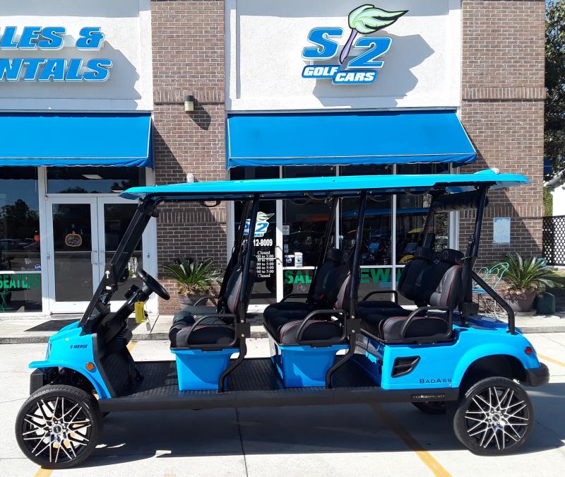 2023 Tomberlin Emerge E6 BadAss Golf Cart S2 Golf Cars Local golf