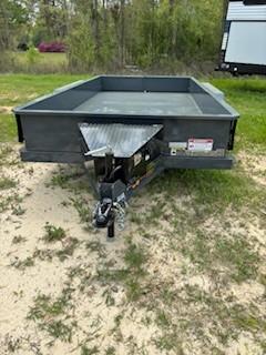 2024 DooLitttle Trailers 72x12 Gray Spreader Tandem Axle 7000#  Dump Trailer 7s7OHw6ienxf