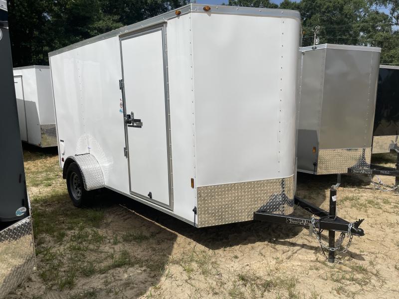 2022 Lark 6x12 Single Axle Cargo / Enclosed Trailer Stringer's