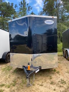 2022 Continental Cargo 7x14 Black Ramps Tandem Axle Cargo / Enclosed Trailer 2022 Continental Cargo 7x14 Black Ramps Tandem Axle Cargo / Enclosed Trailer