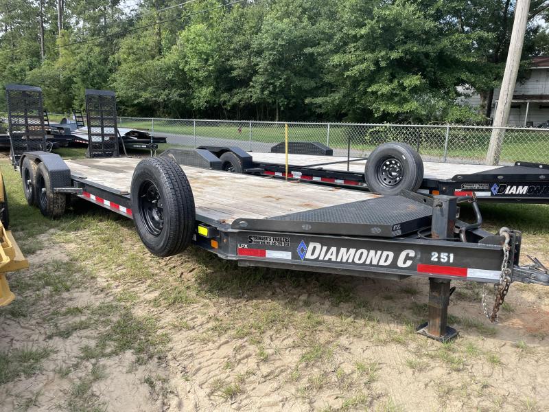 2021 Diamond C Trailers 24' Tandem Axle 14000# GVWR Equipment Trailer 2021 Diamond C Trailers 24' Tandem Axle 14000# GVWR Equipment Trailer