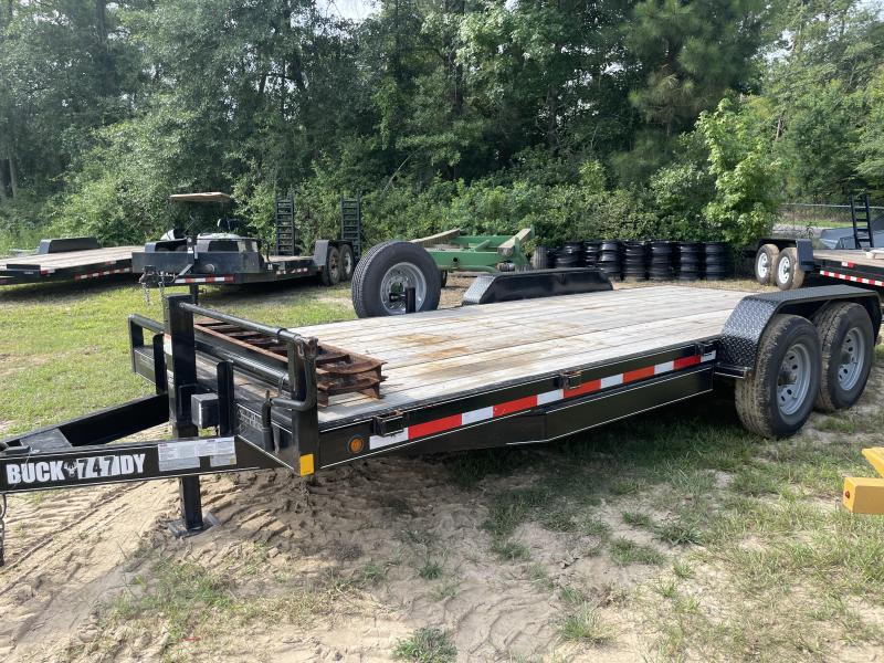 2021 Buck Dandy 20' Tandem Axle 14000# GVWR Flatbed Trailer 2021 Buck Dandy 20' Tandem Axle 14000# GVWR Flatbed Trailer