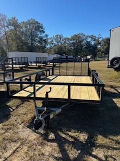 2025 Triple R 6.5x12+2 Black 3' Gate Pipe Top Single Axle Utility Trailer IVa0MSn6xv7o