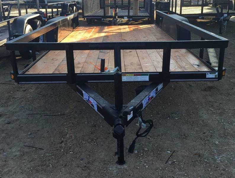 2023 Texas Bragg LD 6 x 12 Single Axle Utility Trailer Mid Valley