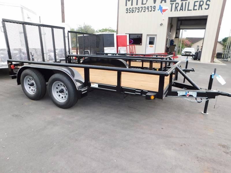 2023 Texas Bragg 6 x 12 Tandem Axle Utility Trailer LN9TX6