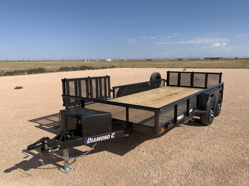 2020 Diamond C Trailers 16X83 GENERAL TANDEM Utility Trailer 2020 Diamond C Trailers 16X83 GENERAL TANDEM Utility Trailer