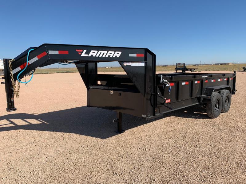 2020 Lamar 83" x 16' GooseNeck Dump Trailer Near Me