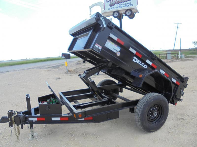2020 Delco Trailers 5X8 7K W/ SCISSOR HOIST Dump Trailer 2020 Delco Trailers 5X8 7K W/ SCISSOR HOIST Dump Trailer