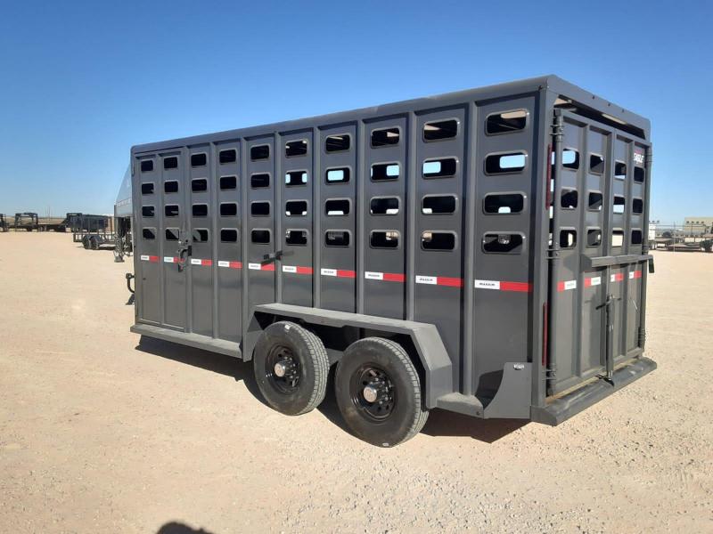 2021 Maxxim Industries 16x6.7 Livestock Trailer 2021 Maxxim Industries 16x6.7 Livestock Trailer