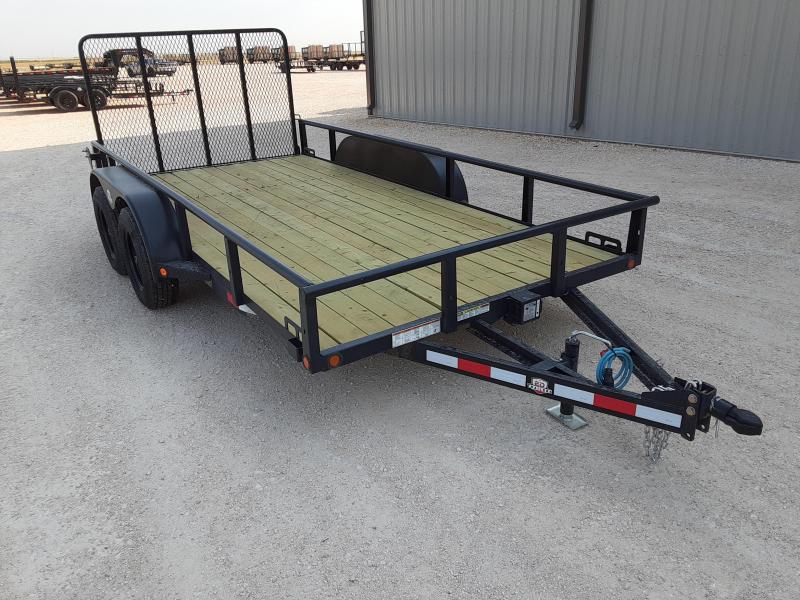 2021 ED Trailer Mfg 77x12 Tandem Axle Utility Trailer Near Me