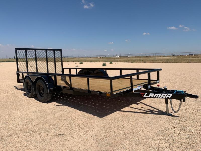 2020 Lamar 83" x 16' Utility Trailer 2020 Lamar 83" x 16' Utility Trailer