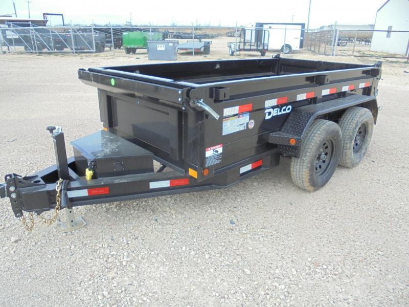 2020 Delco Trailers 5X10 7K W/ SCISSOR HOIST MINI Dump Trailer Trailers For Sale in Seminole