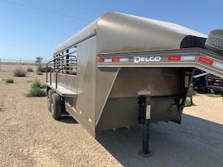 2021 Delco Trailers 6'8" x 16' Livestock Trailer 2021 Delco Trailers 6'8" x 16' Livestock Trailer