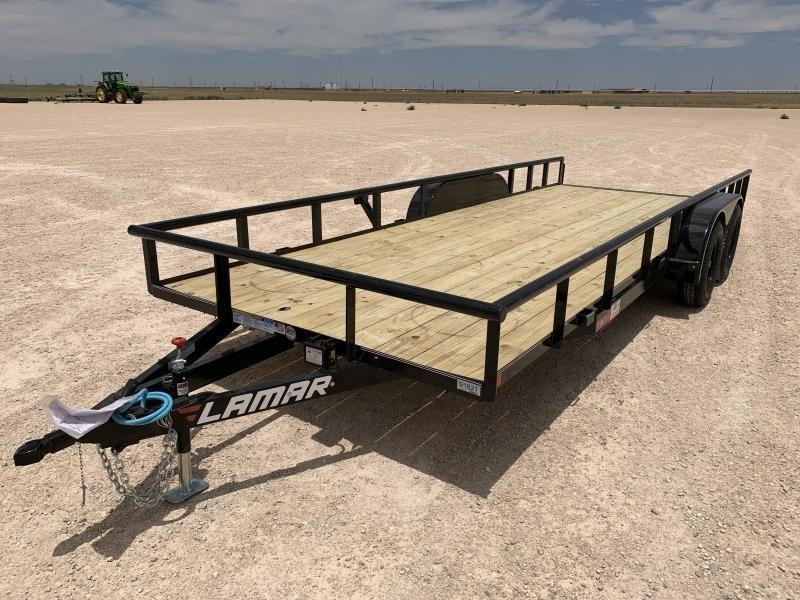 2021 Lamar 83"x20' Utility Trailer 2021 Lamar 83"x20' Utility Trailer