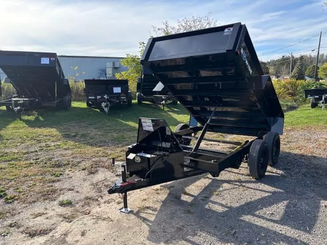 2026 BWISE 6X10 7K * LOW PROFILE * 1 PIECE GATE * DTR610LP-7 Dump Trailer