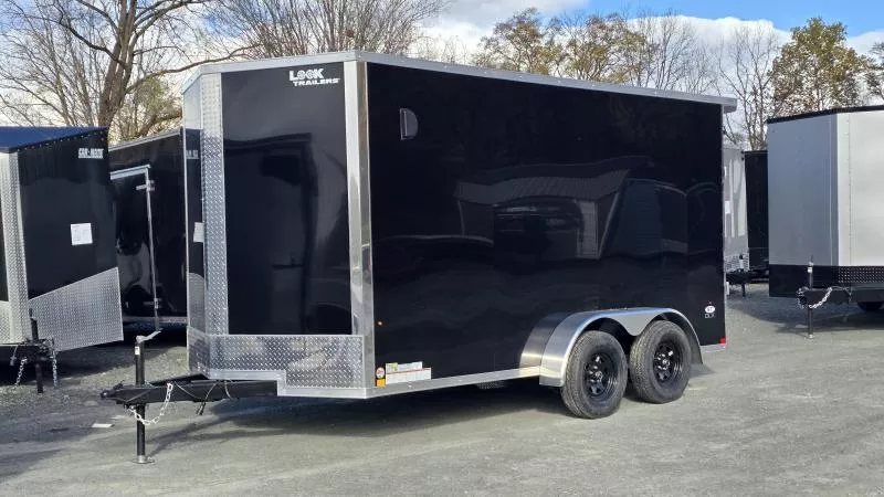 2026 Look Trailers 7x14 7K EX DLX Enclosed Trailer- Ramp Door- 7' Interior Height- Rear Flare with Loading Light- Composite Exterior Skin