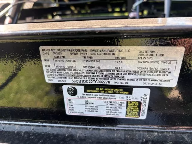 new Dump Trailers BWISE  for sale, in Wellsboro, PA Thumbnail 7