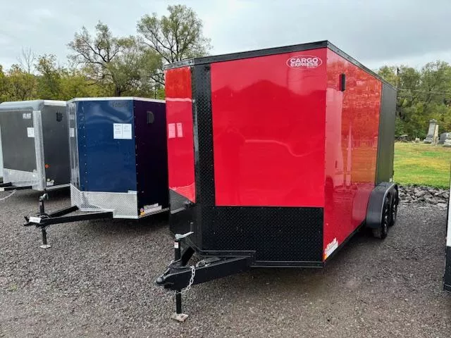 2026 Cargo Express 7X16 7K * RAMP * 7FT INTERIOR *  KE-SE8416-070 SE Cargo / Enclosed Trailer