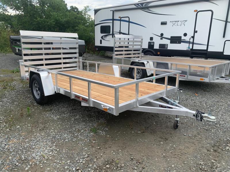 2021 SPORT HAVEN 6x12 Aluminum Utility Trailer - AUT612 2021 SPORT HAVEN 6x12 Aluminum Utility Trailer - AUT612