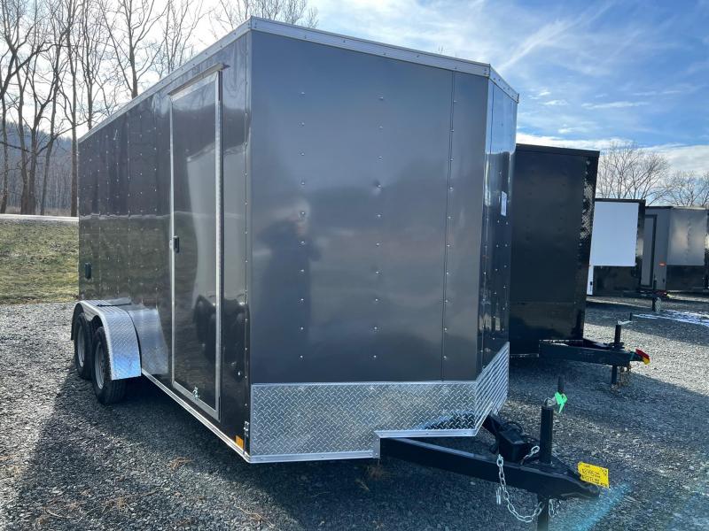 2022 LOOK ST DLX 7x16 7k Cargo / Enclosed Trailer 7 ft Interior