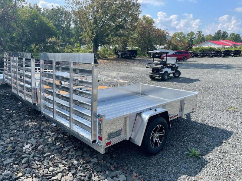 2022 SPORT HAVEN 6x10 3k DLX Aluminum Tube Top Utility Trailer