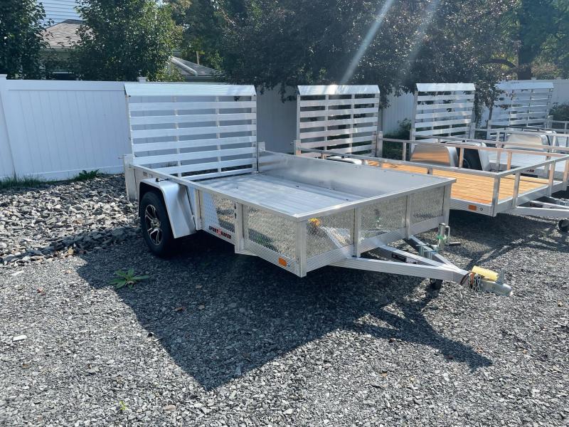 2022 SPORT HAVEN 6x10 3k DLX Aluminum Tube Top Utility Trailer
