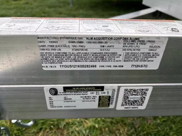 new Utility Trailers Aluma  for sale, in Wellsboro, PA Thumbnail 6