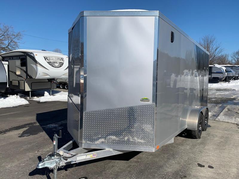 2019 SPORT HAVEN 7x16 7k Cargo / Enclosed Trailer Aluminum Frame 7
