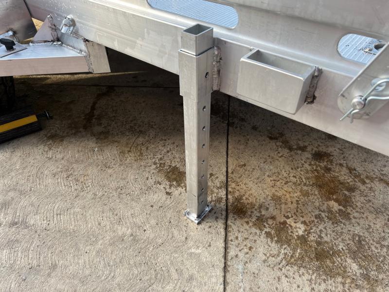 2024 Aluma 6.5x16 7K Utility Trailer Extruded Rail Integrated Tie