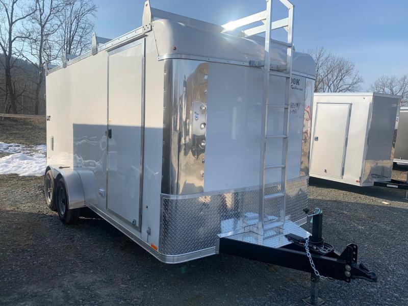 2021 Look LXT 7x16 10k Millhouse Tool Barn Cargo / Enclosed Trailer - Roof Rack with Ladder - Tool Storage - Work Bench - Electrical Package - LXT7X16TE3-TBN 2021 Look LXT 7x16 10k Millhouse Tool Barn Cargo / Enclosed Trailer - Roof Rack with Ladder - Tool Storage - Work Bench - Electrical Package - LXT7X16TE3-TBN