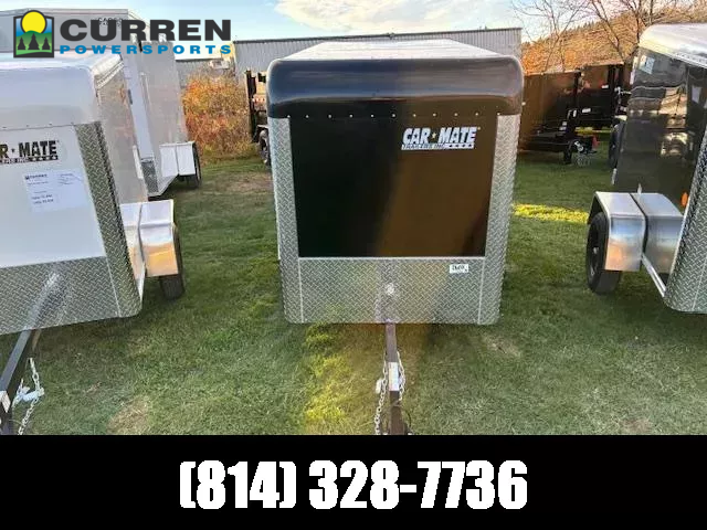 2026 Car Mate Trailers 4X8.5 2K * BARN DOOR *  CM408CC Cargo / Enclosed Trailer