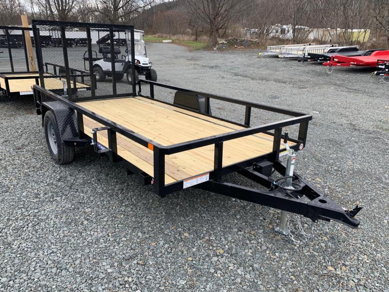 2020 SURE-TRAC 6x12 3.5k Tube Utility Trailer with Electric Brakes - ST7212TA-B-035 2020 SURE-TRAC 6x12 3.5k Tube Utility Trailer with Electric Brakes - ST7212TA-B-035