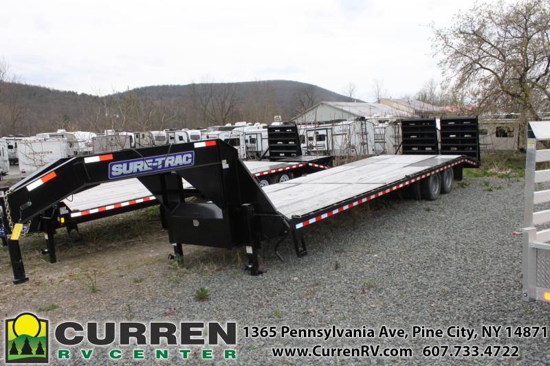 2019 SURE-TRAC 8.5x27+5 22.5k Beavertail Gooseneck Equipment Trailer - ST102275LPDO2A-GN-225 2019 SURE-TRAC 8.5x27+5 22.5k Beavertail Gooseneck Equipment Trailer - ST102275LPDO2A-GN-225