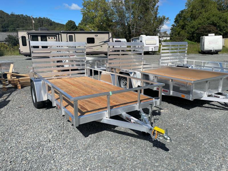 2022 SPORT HAVEN 6x12 3k Aluminum Tube Top Utility Trailer AUT612