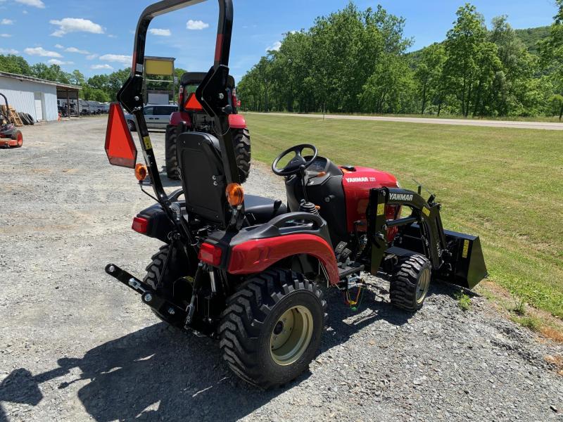 2020 YANMAR SA221 FRONT LOADER 48" BUCKET Tractor Curren RV Travel Trailers in NY Enclosed