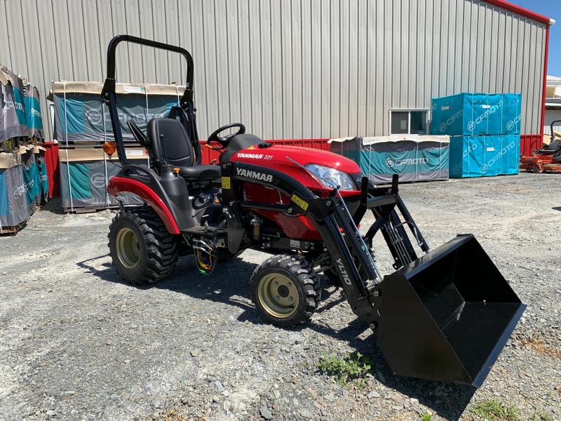 2020 YANMAR SA221 FRONT LOADER 48" BUCKET Tractor Curren RV in Elmira NY Enclosed, ATV