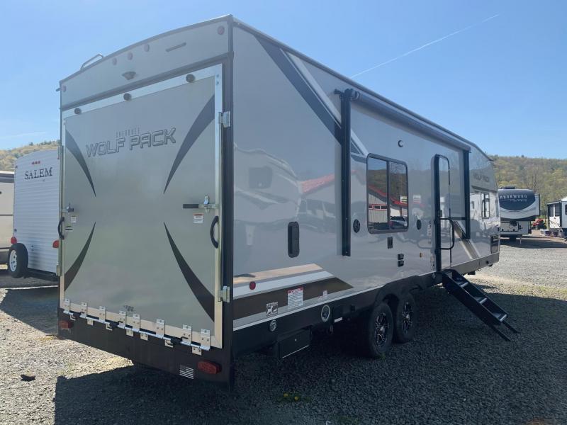 2020 WOLF PACK 23PACK15 Toy Hauler Travel Trailer Curren RV in Elmira