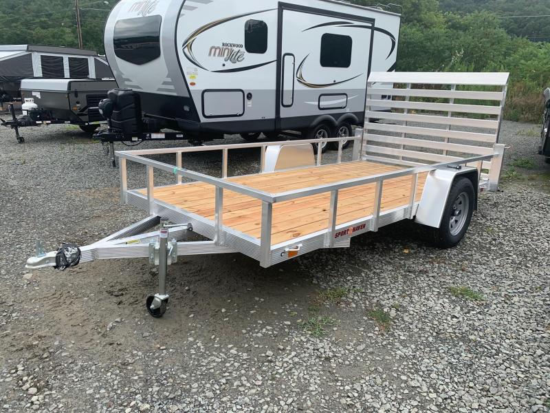 2021 SPORT HAVEN 6x12 Aluminum Utility Trailer - AUT612 2021 SPORT HAVEN 6x12 Aluminum Utility Trailer - AUT612