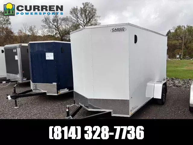 2026 Cargo Express 6X12 3K * REAR DOUBLE DOOR * 6.5FT INTERIOR * KE-DX7212--030 EX DLX Cargo / Enclosed Trailer