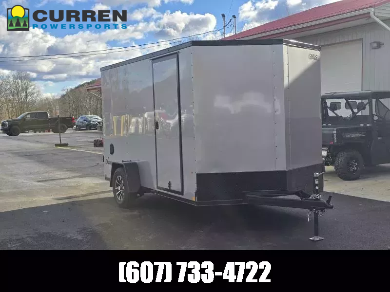 2026 Cargo Express 7x12 3K Enclosed Trailer- Ramp Door- 6.5' Interior Height- Alloy Wheels- Blackout Trim- 16" OC Crossmembers