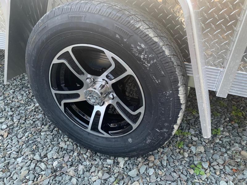 2021 SPORT HAVEN 6x12 3k Aluminum Utility Trailer Aluminum Deck