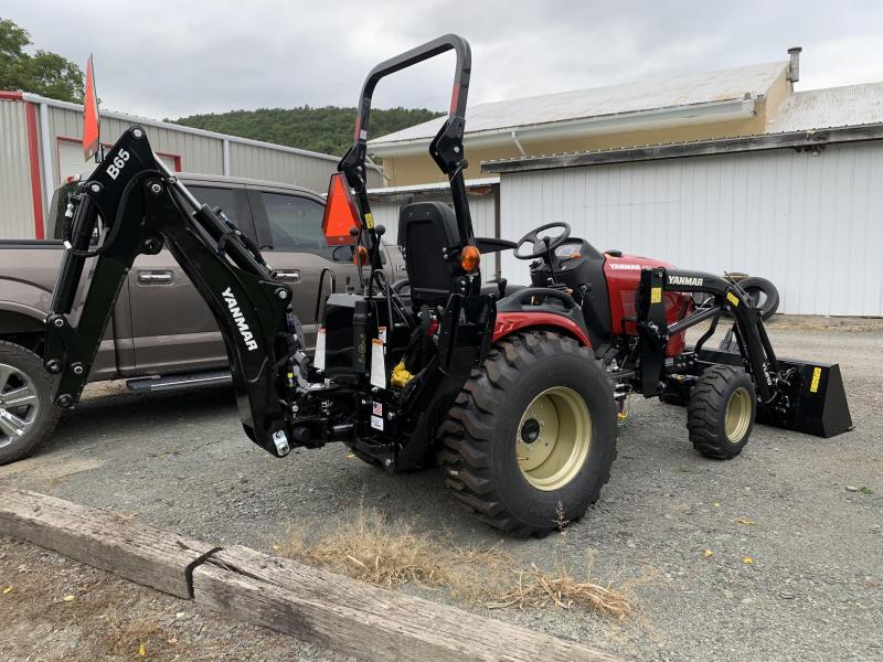 2020 YANMAR SA424 wtih FRONT LOADER and BACKHOE Tractor Curren RV in